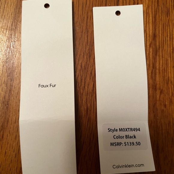 NWT Calvin Klein Zip Up Vest medium - Picture 10 of 11